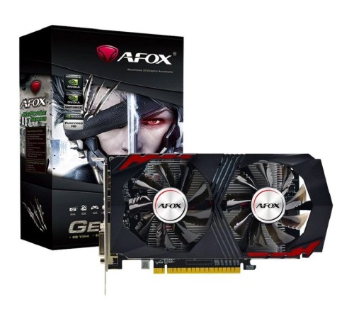AFOX Geforce GTX1050Ti 4GB GAMING GDDR5 128Bit DVI HDMI DP ATX Dual Fan AFOX Geforce GTX1050Ti 4GB GAMING GDDR5 128Bit DVI HDMI DP ATX Dual Fan