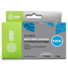 Картридж струйный Cactus CS-CD972 №920XL синий (14.6мл) для HP DJ 6000/6500/7000/7500