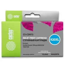 Картридж струйный Cactus CS-CD973 №920XL пурпурный (14.6мл) для HP DJ 6000/6500/7000/7500