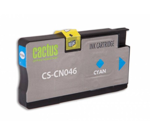 Картридж струйный Cactus CS-CN046 №951XL голубой (26мл) для HP DJ Pro 8100/8600