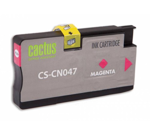 Картридж струйный Cactus CS-CN047 №951XL пурпурный (26мл) для HP DJ Pro 8100/8600