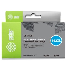 Картридж струйный Cactus CS-CN053 №932XL черный (40мл) для HP DJ 6600