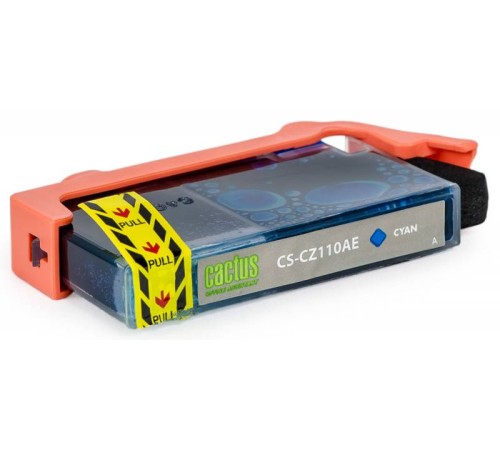 Картридж струйный Cactus CS-CZ110AE №655 голубой (14.6мл) для HP DJ IA 3525/5525/4525