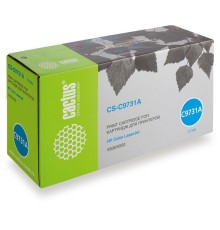Картридж лазерный Cactus CS-C9731A голубой (13000стр.) для HP CLJ 5500/5550