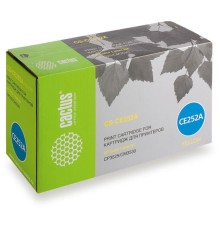 Картридж лазерный Cactus CS-CE252A CE252A желтый (7000стр.) для HP CLJ CP3525/CM3530