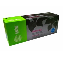 Картридж лазерный Cactus CS-CE743A CE743A пурпурный (7300стр.) для HP LJ CP5220/CP5221/CP5223/CP5225
