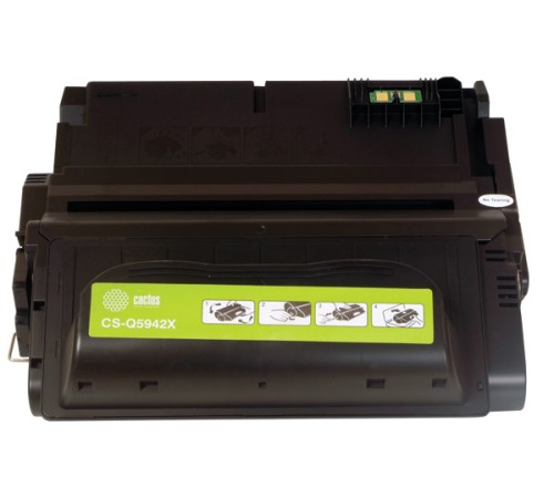 Картридж лазерный Cactus CS-Q5942X Q5942X черный (20000стр.) для HP LJ 4250/ 4350