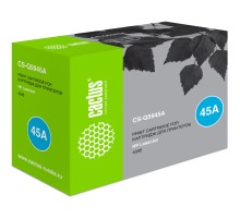 Картридж лазерный Cactus CS-Q5945A Q5945A черный (18000стр.) для HP LJ 4345/4345