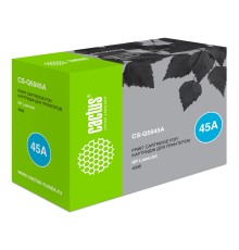 Картридж лазерный Cactus CS-Q5945A Q5945A черный (18000стр.) для HP LJ 4345/4345