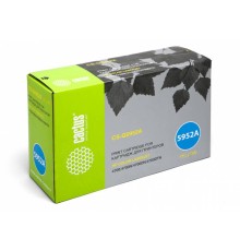 Картридж лазерный Cactus CS-Q5952A Q5952A желтый (10000стр.) для HP CLJ 4700