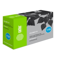 Картридж лазерный Cactus CS-Q6511X Q6511X черный (12000стр.) для HP LJ 2410/2420/2420DN/2430