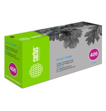 Картридж лазерный Cactus CS-CLT-C406S CLT-C406S голубой (1000стр.) для Samsung CLP-360/365/CLX-3300/3305