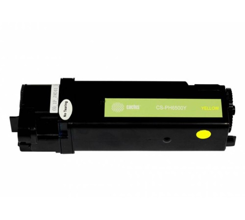 Картридж лазерный Cactus CS-PH6500Y 106R01603 желтый (2500стр.) для Xerox Phaser 6500/WorkCentre 6505