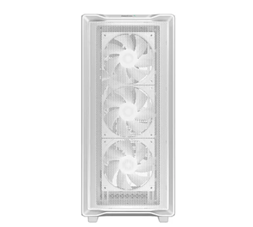 Корпус Deepcool CC560 MESH V2 WH без БП, боковое окно (закаленное стекло), 3x120мм ARGB LED вентилятор спереди и 1x120мм ARGB LED вентилятор сзади, белый, ATX