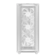 Корпус Deepcool CC560 MESH V2 WH без БП, боковое окно (закаленное стекло), 3x120мм ARGB LED вентилятор спереди и 1x120мм ARGB LED вентилятор сзади, белый, ATX