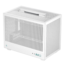 Компьютерный корпус Deepcool CH160 MESH WH без БП, белый, MINI-ITX