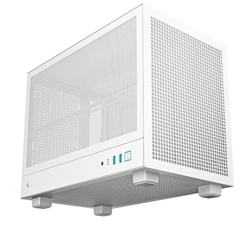 Компьютерный корпус Deepcool CH160 MESH WH без БП, белый, MINI-ITX Компьютерный корпус Deepcool CH160 MESH WH без БП, белый, MINI-ITX