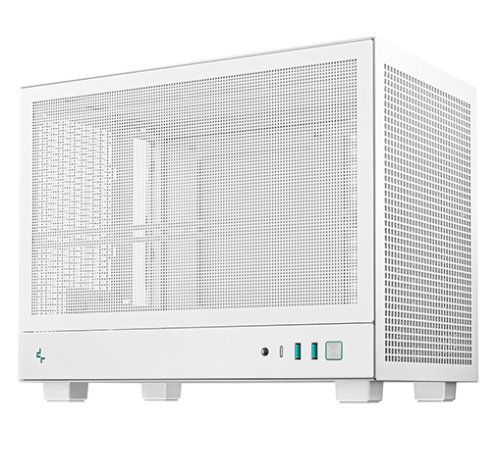 Компьютерный корпус Deepcool CH160 MESH WH без БП, белый, MINI-ITX Компьютерный корпус Deepcool CH160 MESH WH без БП, белый, MINI-ITX