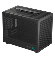 Компьютерный корпус Deepcool CH160 MESH без БП, черный, MINI-ITX