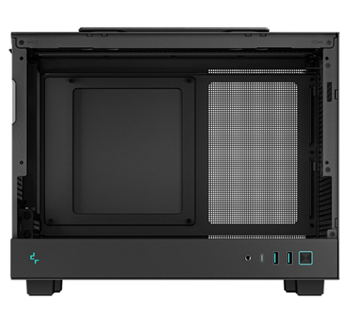 Компьютерный корпус Deepcool CH160 MESH без БП, черный, MINI-ITX