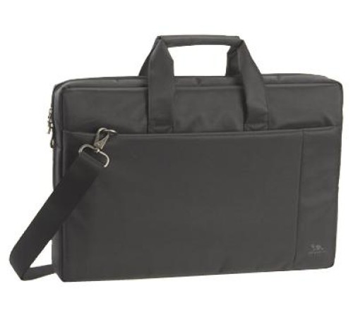 Сумка для ноутбука 17" Riva 8251 серый полиэстер
