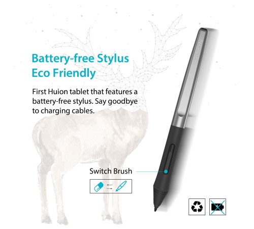 Графический планшет Huion INSPIROY H640P