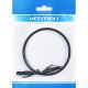 Патч-корд Vention прямой UTP cat.6, RJ45 - 2м. плоский Черный Vention IBJBH