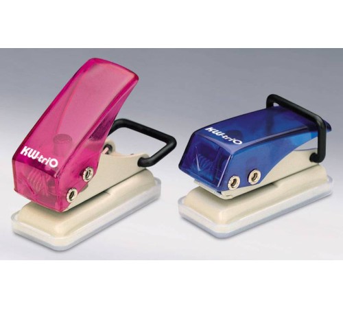 Дырокол Kw-Trio mini 92A0 макс.:6лист. металл/пластик ассорти отв.:1