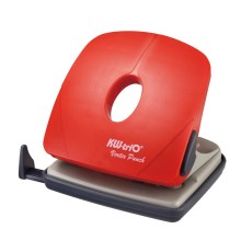 Дырокол Kw-Trio Vortex Medium 96P0 макс.:25лист. металл/пластик разные варианты цветов отв.:2 с линейкой