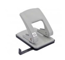 Дырокол Kw-Trio Stylish Heavy Duty 976L/GR макс.:40лист. металл серый отв.:2 с линейкой
