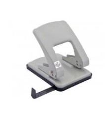 Дырокол Kw-Trio Stylish Heavy Duty 976L/GR макс.:40лист. металл серый отв.:2 с линейкой