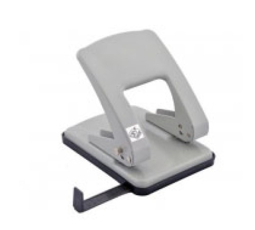 Дырокол Kw-Trio Stylish Heavy Duty 976L/GR макс.:40лист. металл серый отв.:2 с линейкой