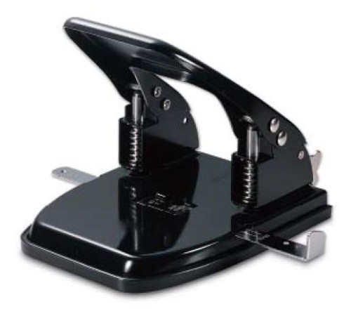 Дырокол Kw-Trio Typical Heavy Duty 978BLCK макс.:30лист. металл черный отв.:2 с линейкой