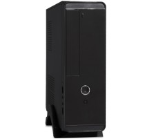 Exegate EX268698RUS Корпус MiniITX Exegate MI-209 Black, miniITX/mATX, <M300, 80mm>, 2*USB, Audio