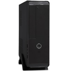 Exegate EX268698RUS Корпус MiniITX Exegate MI-209 Black, miniITX/mATX, <M300, 80mm>, 2*USB, Audio