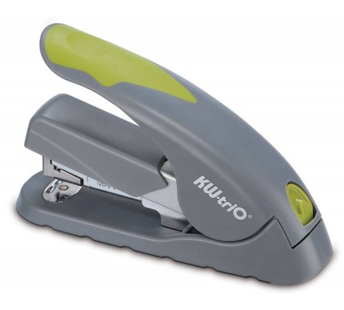 Степлер настольный Kw-Trio 5618GR/GREEN Soft-Touch 24/6 24/8 26/6 26/8 (40листов) снижение усилия серый/зеленый 100скоб Степлер настольный Kw-Trio 5618GR/GREEN Soft-Touch 24/6 24/8 26/6 26/8 (40листов) снижение усилия серый/зеленый 100скоб