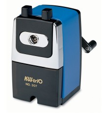 Точилка для карандашей механическая Kw-Trio 307A 1 отверстие металл ассорти