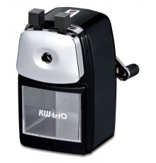 Точилка для карандашей механическая Kw-Trio 30VA 30VA-BLK 1 отверстие металл черный