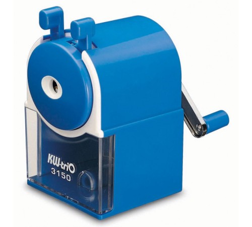 Точилка для карандашей механическая Kw-Trio 315A 1 отверстие пластик ассорти