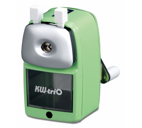 Точилка для карандашей механическая Kw-Trio 31VA 1 отверстие металл ассорти