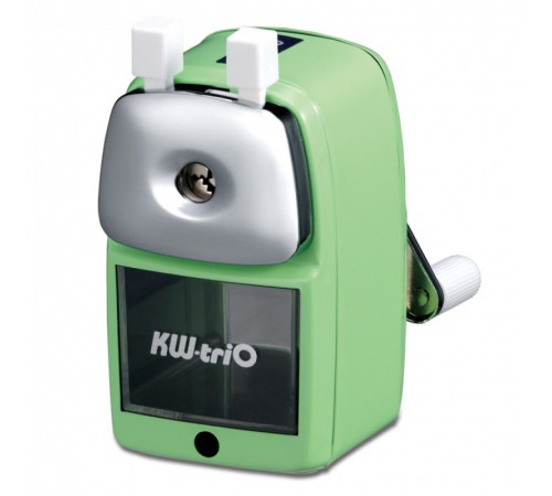 Точилка для карандашей механическая Kw-Trio 31VA 1 отверстие металл ассорти