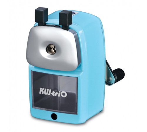 Точилка для карандашей механическая Kw-Trio 31VA 1 отверстие металл ассорти