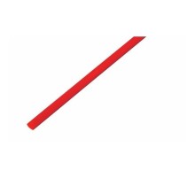 Термоусаживаемая трубка REXANT 1,5/0,75 мм, красная, упаковка 50 шт. по 1 м