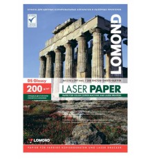 Бумага Lomond 0310341 A4/200г/м2/250л./белый глянцевое/глянцевое для лазерной печати