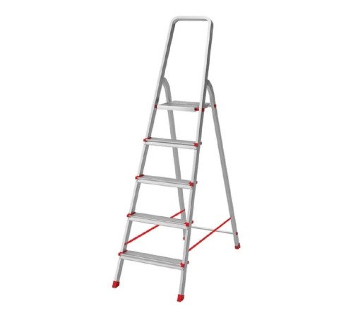 Стремянка алюминиевая 6 ступенек REXANT