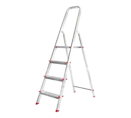 Стремянка алюминиевая 4 ступеньки REXANT