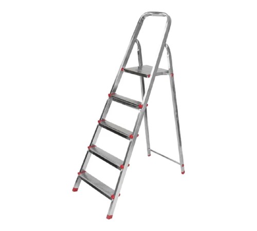 Стремянка металлическая 5 ступенек, усиленный профиль REXANT