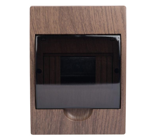 EKF pb40-n-6-dark Щит распределительный навесной ЩРН-П- 6 темное дерево IP41 EKF PROxima