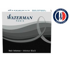 Картридж Waterman International 52011 (S0110940) черный чернила для ручек перьевых (6шт)