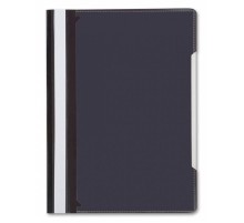 Папка-скоросшиватель Бюрократ -PS-K20BLCK A4 прозрач.верх.лист карм.на лиц.стор. пластик черный 0.12/0.16